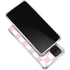 Pink and White Checkerboard Galaxy A12 Clear Case