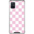 Pink and White Checkerboard Galaxy A51 5G Clear Case