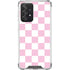 Pink and White Checkerboard Galaxy A52 5G Clear Case