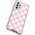 Pink and White Checkerboard Galaxy A53 5G Clear Case
