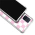 Pink and White Checkerboard Galaxy A71 5G Clear Case