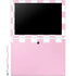 Pink and White Checkerboard Galaxy Book 12in Skin