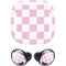 Pink and White Checkerboard Galaxy Buds Pro Skin