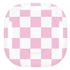 Pink and White Checkerboard Galaxy Buds Pro Skin