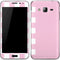 Pink and White Checkerboard Galaxy J3 Skin