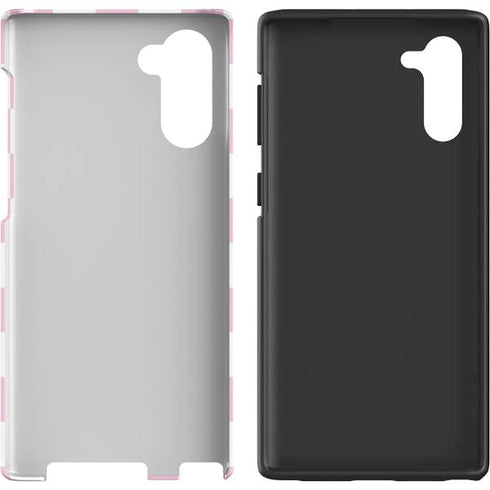 Pink and White Checkerboard Galaxy Note 10 Pro Case
