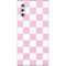 Pink and White Checkerboard Galaxy Note 10 Skin