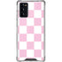 Pink and White Checkerboard Galaxy Note20 5G Clear Case