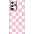 Pink and White Checkerboard Galaxy Note20 Ultra 5G Skin