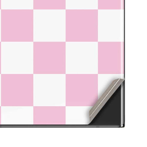 Pink and White Checkerboard Galaxy Note20 Ultra 5G Skin