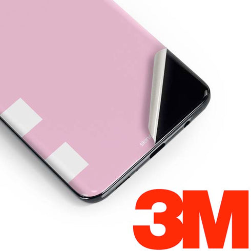 Pink and White Checkerboard Galaxy S10 Plus Skin