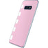 Pink and White Checkerboard Galaxy S10e Skin