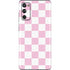 Pink and White Checkerboard Galaxy S20 Fan Edition Skin