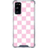 Pink and White Checkerboard Galaxy S20 FE Clear Case