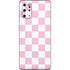 Pink and White Checkerboard Galaxy S20 Plus Skin