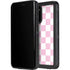 Pink and White Checkerboard Galaxy S20 Plus Waterproof Case
