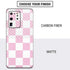 Pink and White Checkerboard Galaxy S20 Ultra 5G Skin