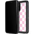 Pink and White Checkerboard Galaxy S20 Waterproof Case