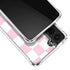 Pink and White Checkerboard Galaxy S21 Plus 5G Clear Case