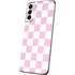 Pink and White Checkerboard Galaxy S21 Plus 5G Skin