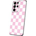 Pink and White Checkerboard Galaxy S21 Ultra 5G Skin
