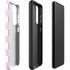 Pink and White Checkerboard Galaxy S22 Plus Pro Case
