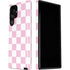 Pink and White Checkerboard Galaxy S22 Ultra Pro Case