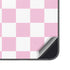 Pink and White Checkerboard Galaxy S23 Skin