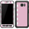 Pink and White Checkerboard Galaxy S7 Active Skin