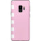 Pink and White Checkerboard Galaxy S9 Skin