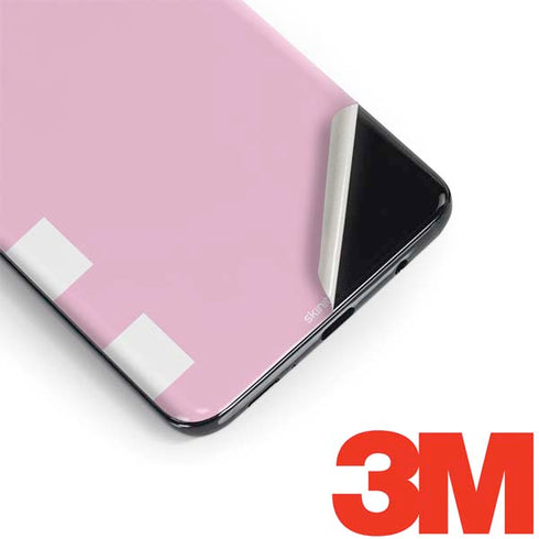 Pink and White Checkerboard Galaxy S9 Skin