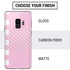 Pink and White Checkerboard Galaxy S9 Skin