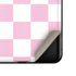 Pink and White Checkerboard Galaxy Z Flip Skin