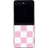 Pink and White Checkerboard Galaxy Z Flip5 5G Skin