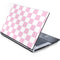 Pink and White Checkerboard Generic Laptop Skin