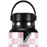 Pink and White Checkerboard Hydro Flask 32oz Wide Mouth Skin