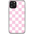 Pink and White Checkerboard iPhone 11 Pro Clear Case