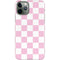 Pink and White Checkerboard iPhone 11 Pro Lite Case