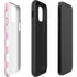 Pink and White Checkerboard iPhone 12 Pro Max Impact Case