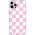 Pink and White Checkerboard iPhone 12 Pro Max Skin