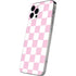 Pink and White Checkerboard iPhone 12 Pro Max Skin