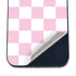 Pink and White Checkerboard iPhone 12 Skin