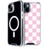 Pink and White Checkerboard iPhone 13 MagSafe Case