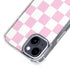 Pink and White Checkerboard iPhone 13 MagSafe Case