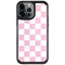 Pink and White Checkerboard iPhone 13 Pro Cargo Case