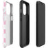 Pink and White Checkerboard iPhone 13 Pro Max Impact Case