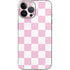 Pink and White Checkerboard iPhone 13 Pro Max Skin