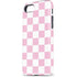Pink and White Checkerboard iPhone 7 Pro Case