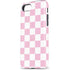 Pink and White Checkerboard iPhone 8 Pro Case