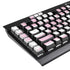 Pink and White Checkerboard K95 RGB PLATINUM Mechanical Gaming Keyboard Skin